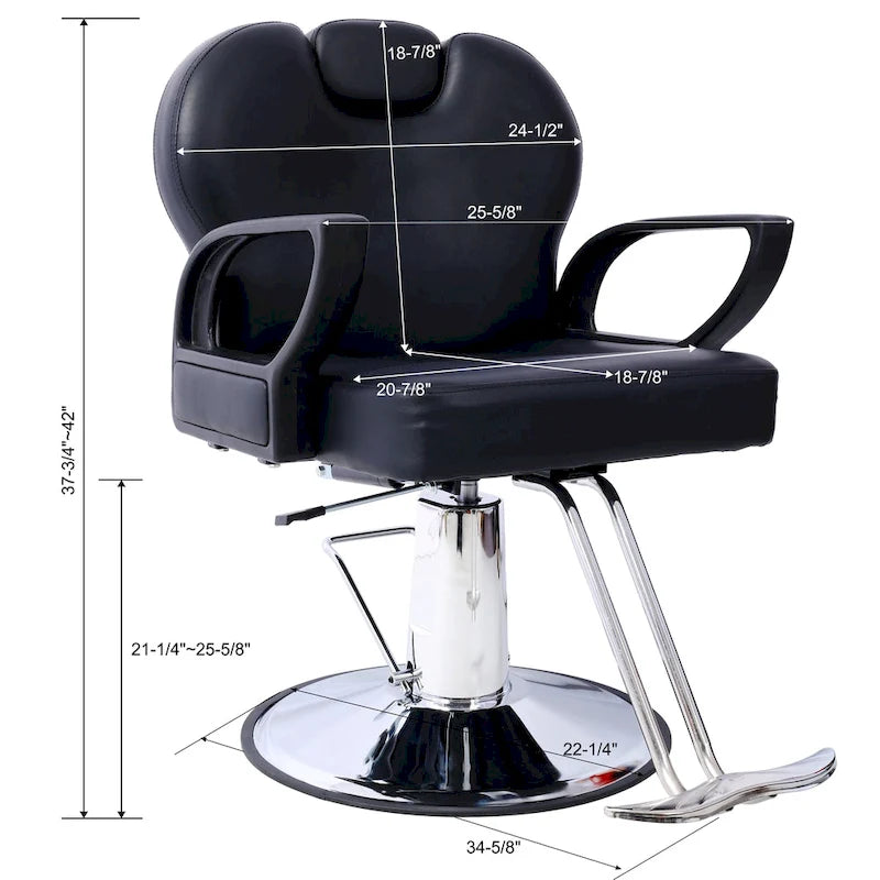 Fauteuil de barbier universel pour coiffeur