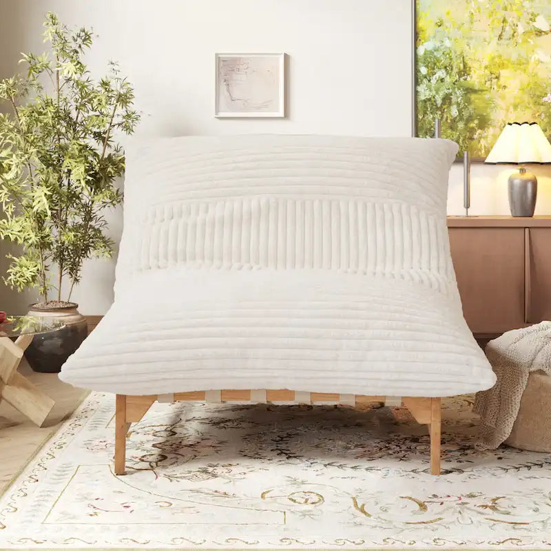 Grand pouf poire Fauteuil de loisirs moderne Canapé-lit confortable Fauteuil de salon pour salon ou chambre à coucher