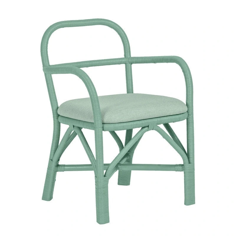 Chaise de salle à manger en rotin Ginny
