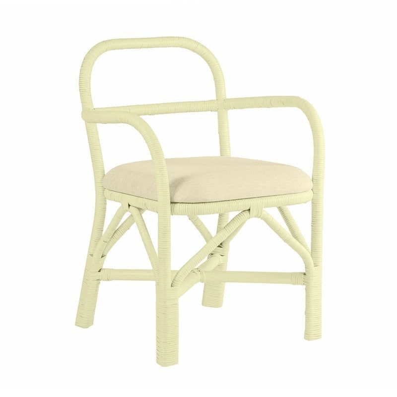 Chaise de salle à manger en rotin Ginny