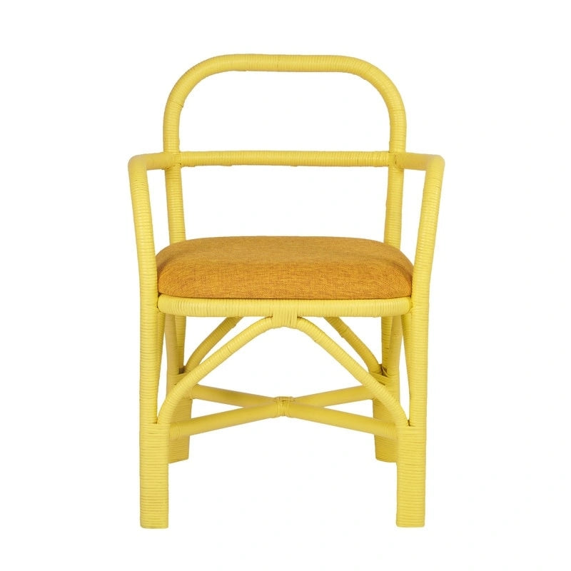 Chaise de salle à manger en rotin Ginny