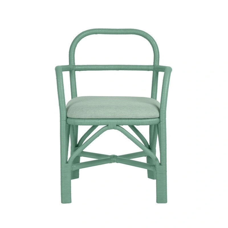 Chaise de salle à manger en rotin Ginny