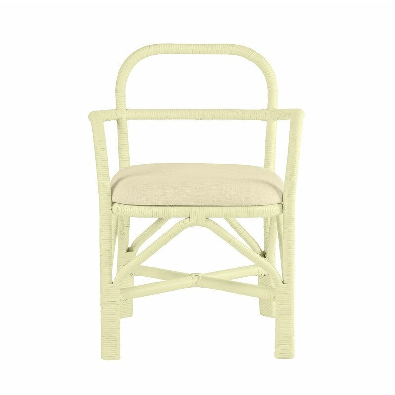 Chaise de salle à manger en rotin Ginny