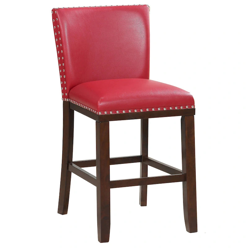 Tabourets de comptoir rembourrés (lot de 2) par