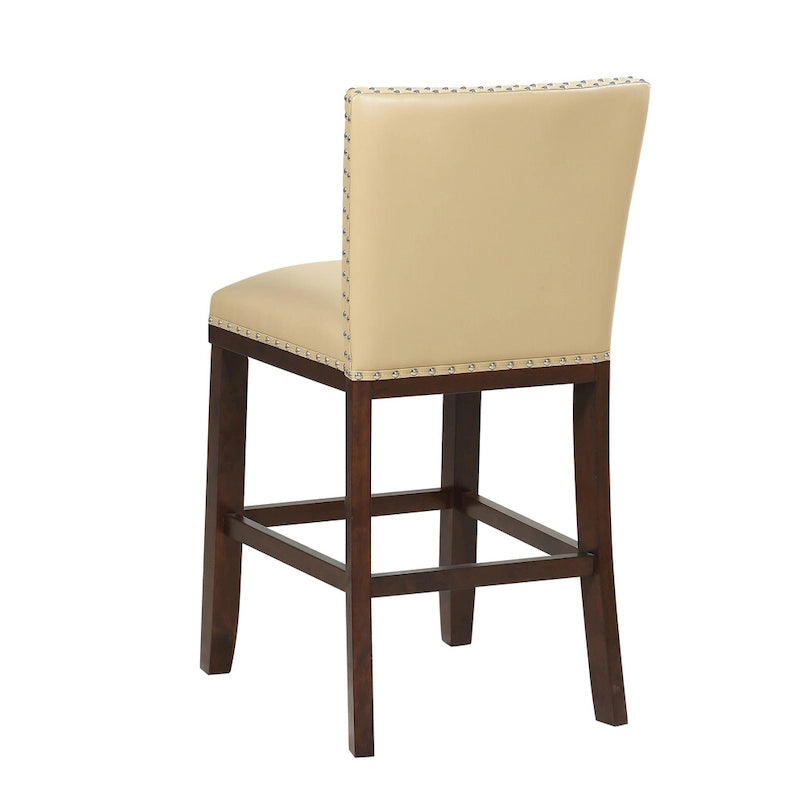 Tabourets de comptoir rembourrés (lot de 2) par