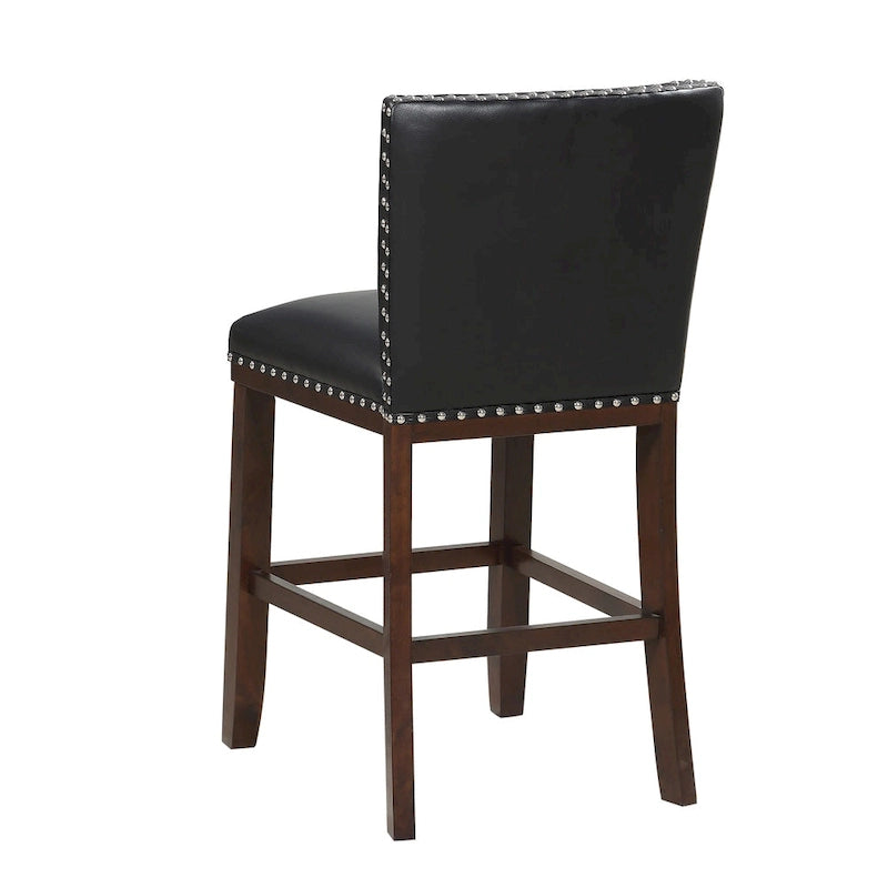 Tabourets de comptoir rembourrés (lot de 2) par