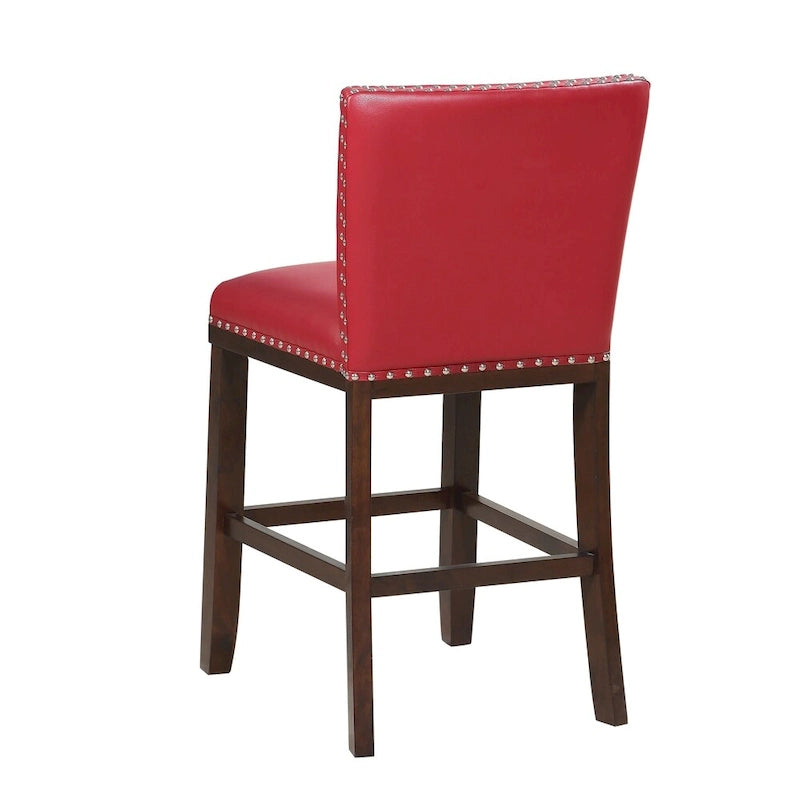 Tabourets de comptoir rembourrés (lot de 2) par