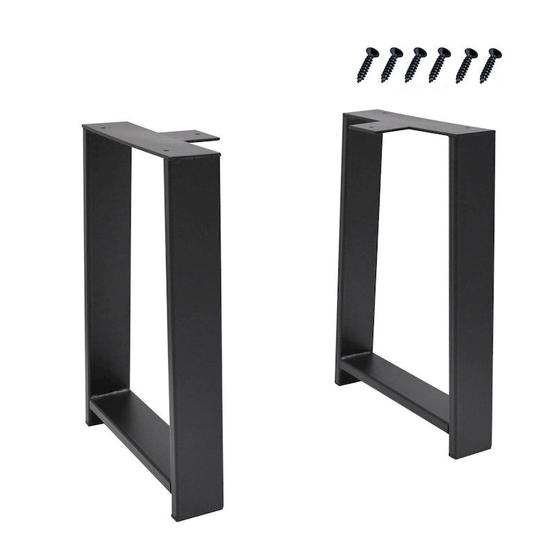 H Type Square Tube Heavy Duty Table Legs 16 Height Legs for Furniture