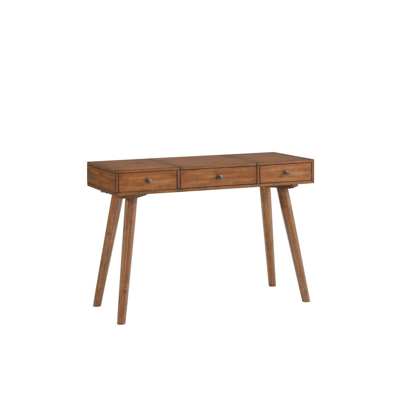 Meuble-lavabo/Bureau à 2 tiroirs Mid-Century Modern 44