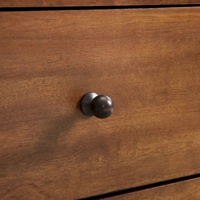 Meuble-lavabo/Bureau à 2 tiroirs Mid-Century Modern 44