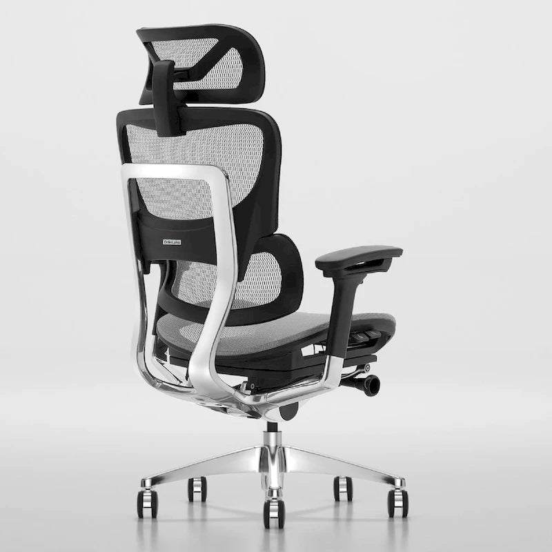 Chaise de bureau à dossier haut Fauteuil de bureau à domicile Chaise d'ordinateur sans repose-pieds