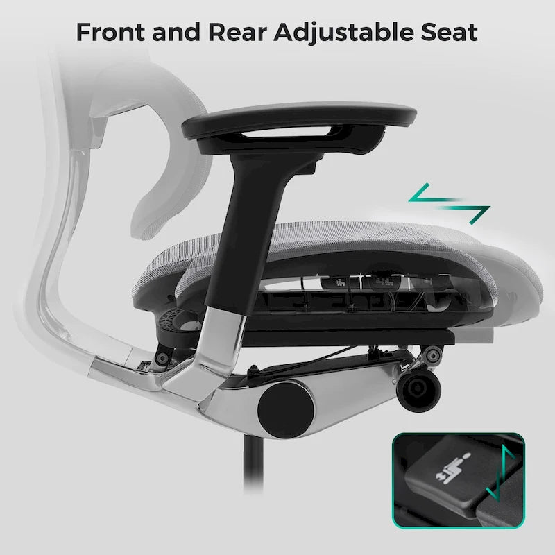 Chaise de bureau à dossier haut Fauteuil de bureau à domicile Chaise d'ordinateur sans repose-pieds