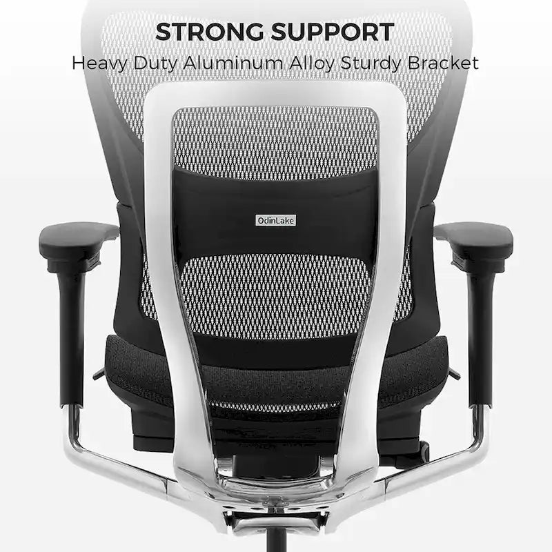 Chaise de bureau à dossier haut Fauteuil de bureau à domicile Chaise d'ordinateur sans repose-pieds