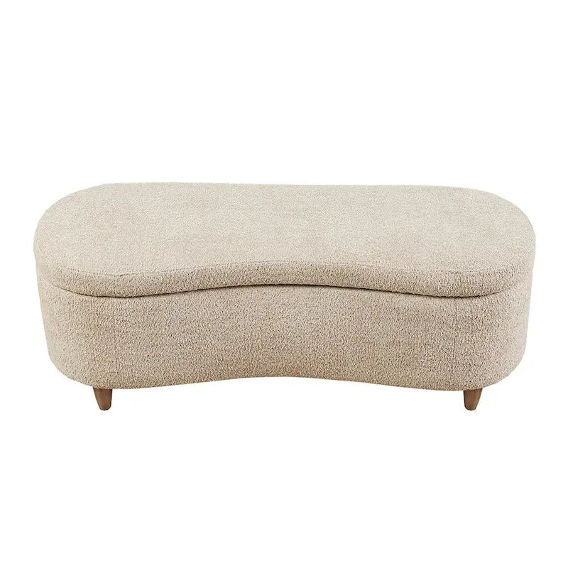 Banc de rangement à couvercle rabattable