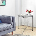 Plateau de table d'appoint en métal