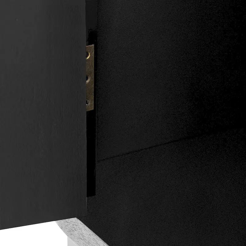Meuble simple à trois portes, réglable