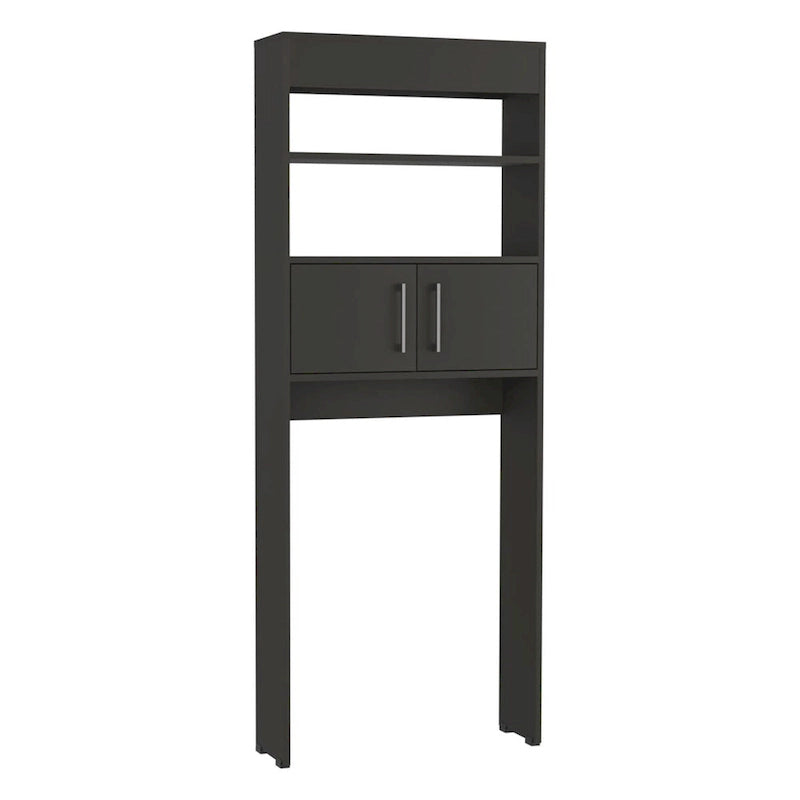 Meuble de rangement Madrid pour toilettes avec portes et étagères